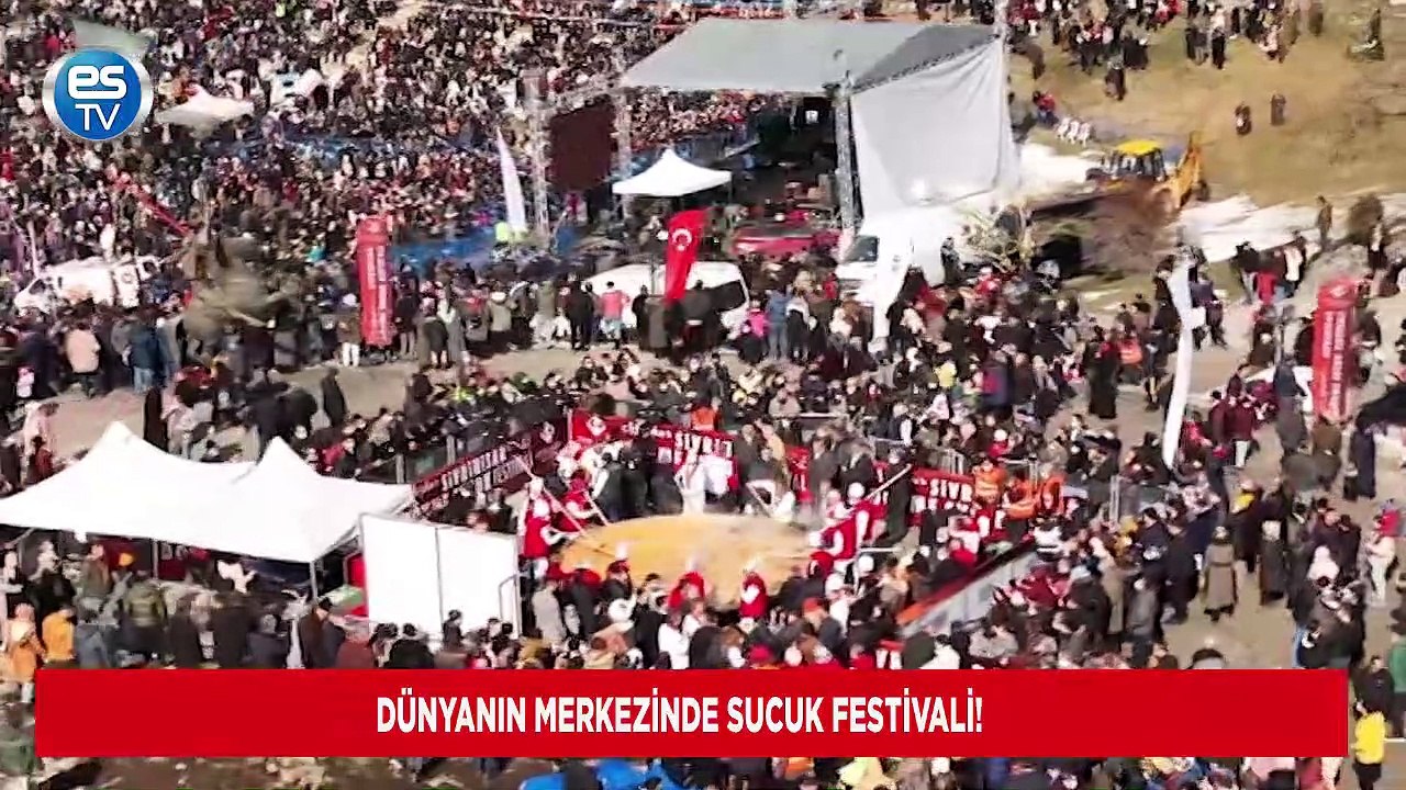 Dünyanın merkezinde sucuk festivali!