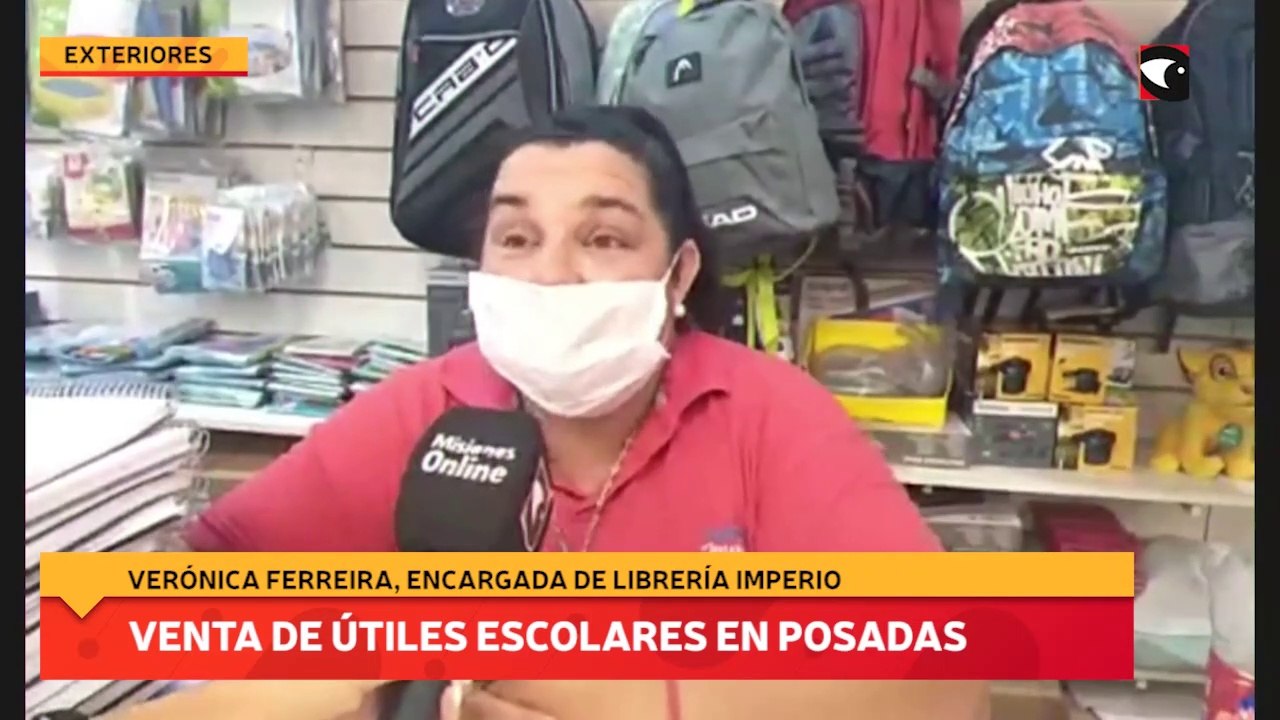 Venta de útiles escolares en Posadas