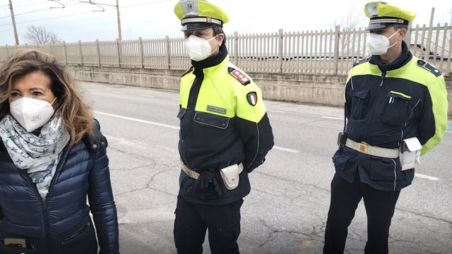 Lavori stradali sulla Flaminia: traffico scorrevole