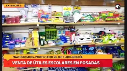 Venta de útiles escolares en Posadas