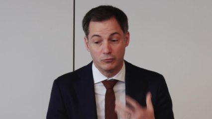 Alexander De Croo en visite chez Univercells à Jumet