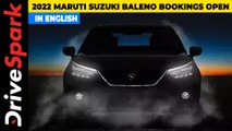 2022 Maruti Suzuki Baleno Bookings Open | New Baleno Gets Heads-Up Display