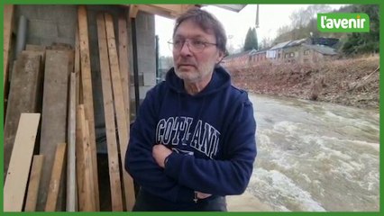 Le bassin de la Vesdre a été placé en pré-alerte