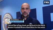 Guardiola says he will win another 251 titles after receiving FWA Award