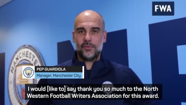 Guardiola says he will win another 251 titles after receiving FWA Award