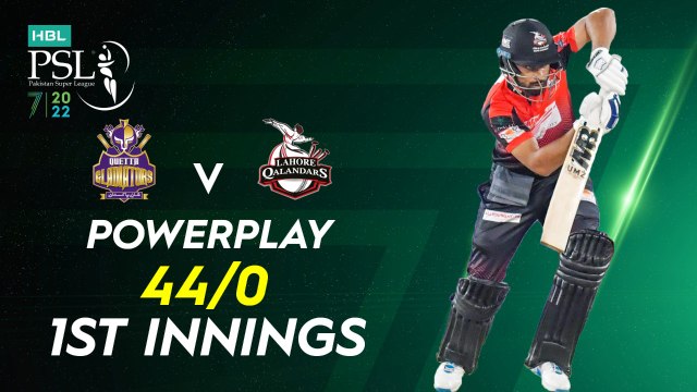 Lahore Qalandars Powerplay | Quetta Gladiators vs Lahore Qalandars | Match 15 | HBL PSL 7 | ML2G