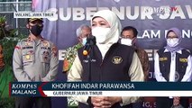Kasus Covid Terus Naik, Gubernur Khofifah Tinjau RS Lapangan Ijen