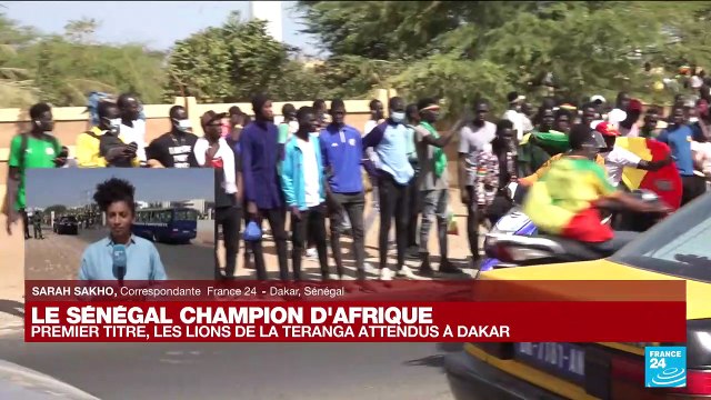 CAN-2022 : les Lions de la Teranga attendus par des milliers de Sénégalais à Dakar