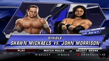 WWE SmackDown! vs. Raw 2010 Shawn Michaels vs John Morrison