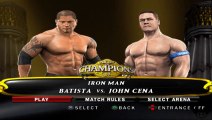 WWE SmackDown! vs. Raw 2010 Batista vs John Cena