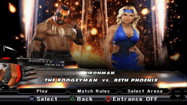 WWE SmackDown! vs. Raw 2009 The Boogeyman vs Beth Phoenix