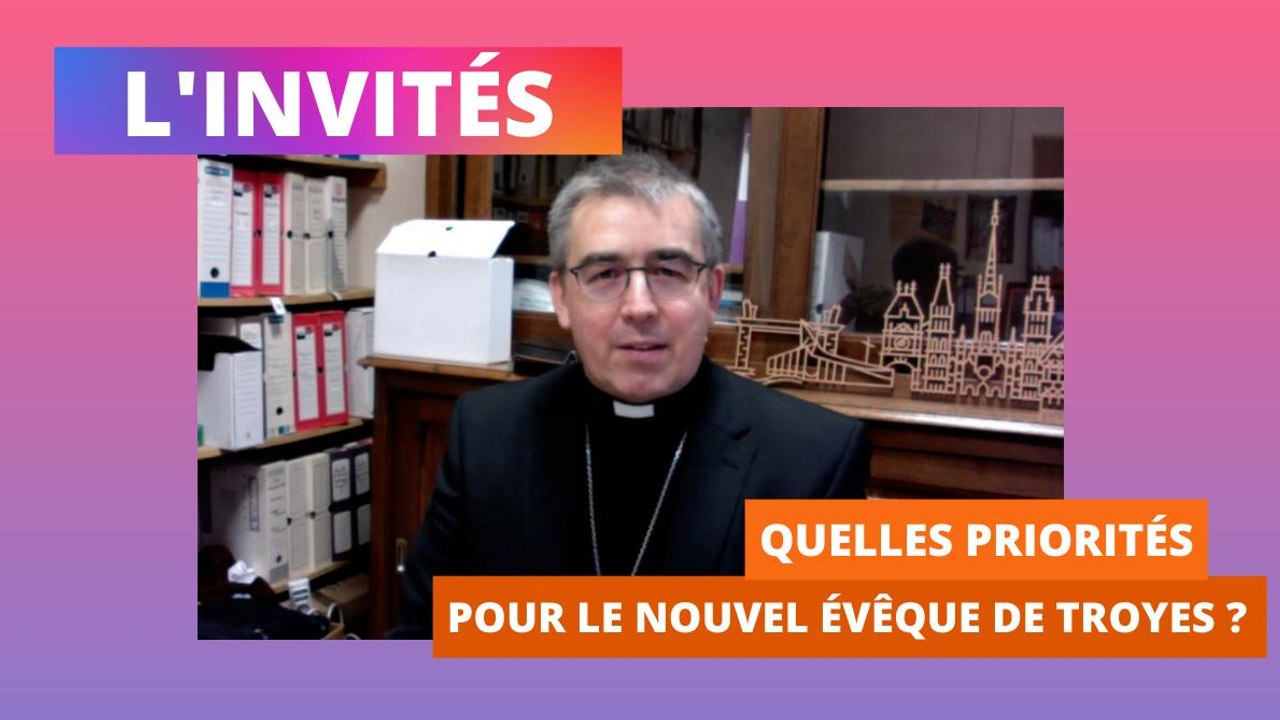 L'invité - Mgr Alexandre Joly, nouvel évêque de...