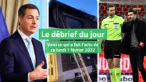 Le débrief du lundi 7 février