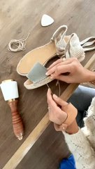 Espadrille cousue main bidart atelier alienor