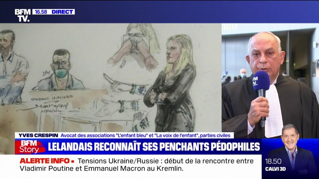 Lelandais admet des penchants pédophiles : pour Me Crespin, c'était important de mettre un mot sur les actes