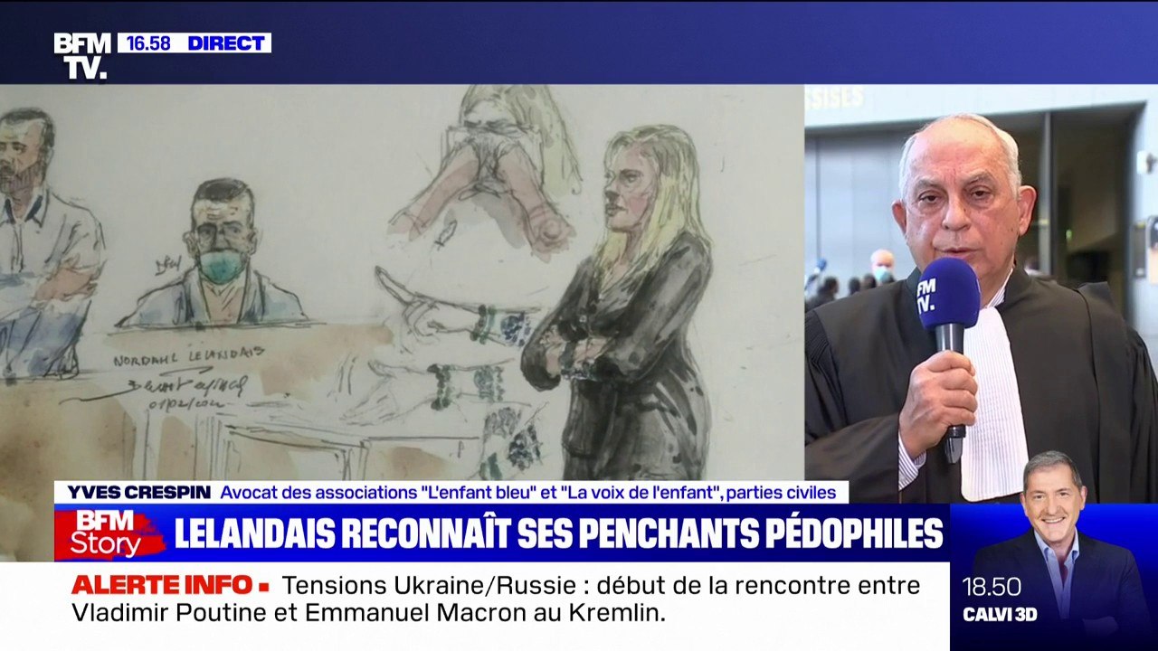 Lelandais admet des penchants "pédophiles": pour Me Crespin, "c'était important de mettre un mot sur les actes"