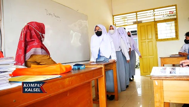 Belum Temukan Kasus Covid-19 di Sekolahnya, SMKN 3 Banjarmasin Tetap Laksanakan PTM
