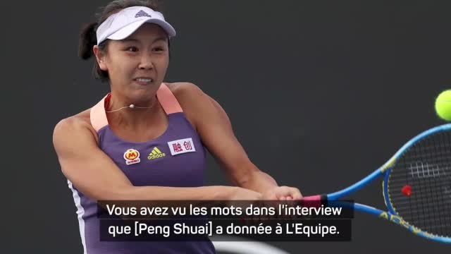 CIO - Adams : Ce n'est pas au CIO de décider de l'ouverture d'une enquête sur la situation de Peng Shuai