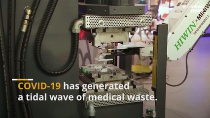 COVID waste: This Taiwanese firm is turning used face masks into phone chargers