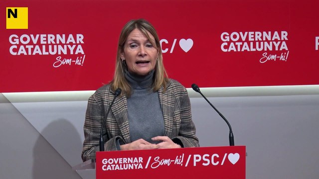 El PSC demana a Borràs que tingui el coratge de dir la veritat sobre Juvillà i deixi de fer espectacles