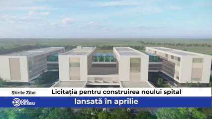 Stirile zilei sunt despre - Licitația pentru construirea noului spital, lansată în aprilie, Nu se fac sensuri giratorii în plus pe Calea Cisnădiei şi Sediul Primăriei va fi reabilitat