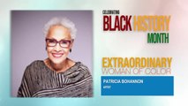 Honoring Black History Month by celebrating artist Patricia Bohannon as an Extraordinary Woman of Color