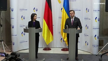 Baerbocks Bekenntnis zur Ukraine: „Bereit, selber hohen wirtschaftlichen Preis zu bezahlen"