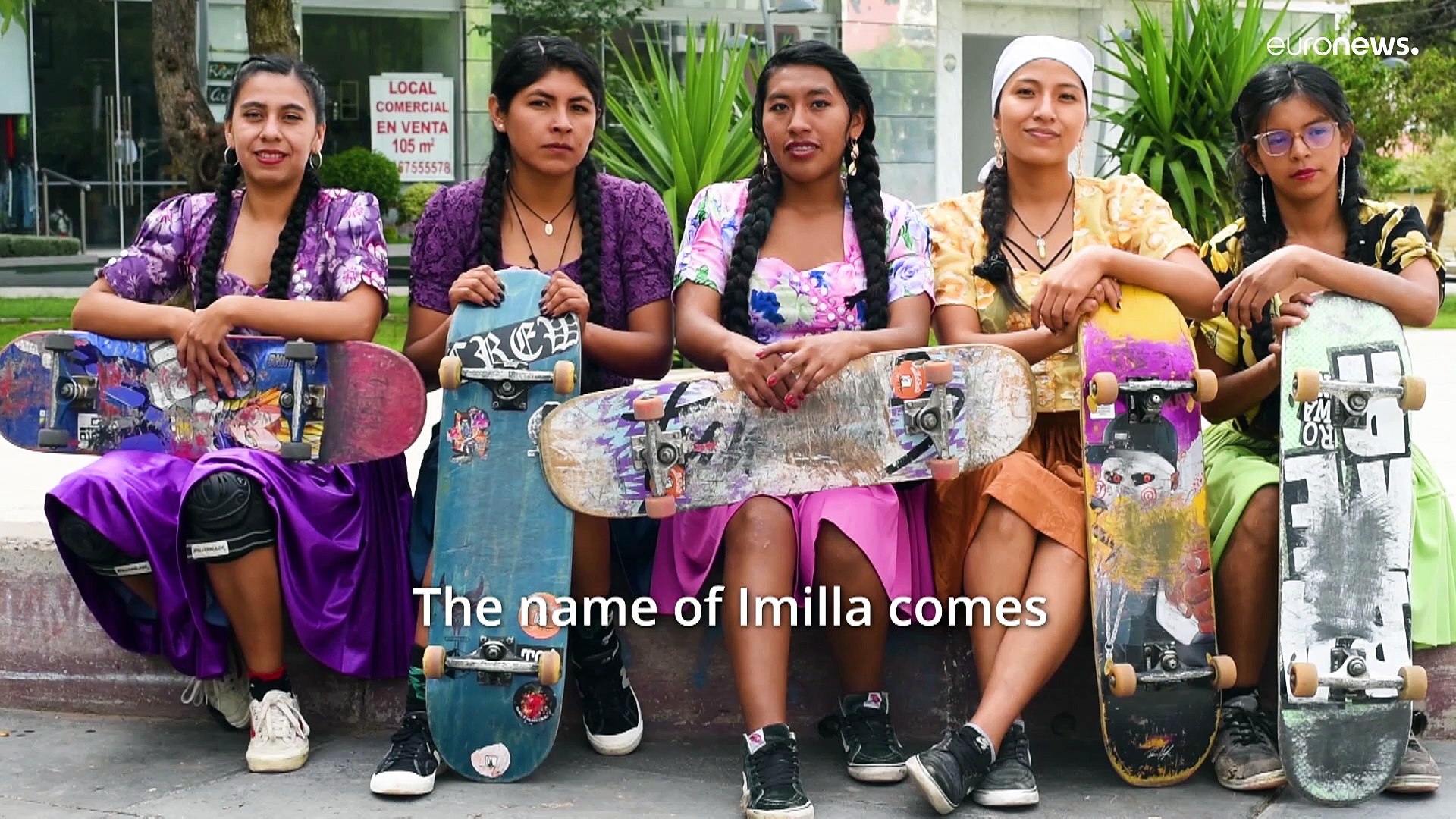 Meet the cholita skateboarders breaking down stereotypes in Bolivia - video  Dailymotion