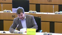 Toni Comín parla català a l'Eurocambra