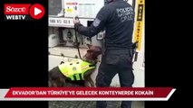 Ekvador’dan Türkiye’ye gelecek konteynerde kokain