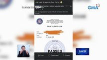 LTO, nagbabala laban sa umano'y online fixer na nag-aalok ng package deal na pag-aayos ng lisensya | Saksi