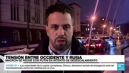 Informe desde Járkov: Macron se reunió con Putin en intento de aliviar tensiones