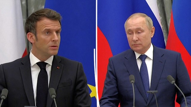 Crise en Ukraine : Macron et Poutine prêts à «des compromis» pour éviter l'escalade