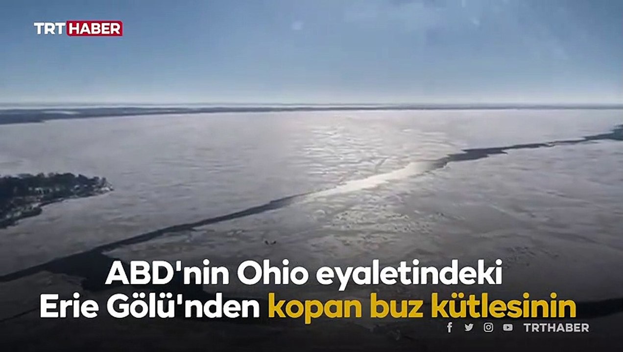 ABD'de buz kütlesi üzerinde mahsur kalan 18 kişi kurtarıldı