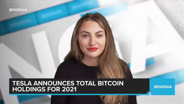 Tesla Announces Total Bitcoin Holdings for 2021
