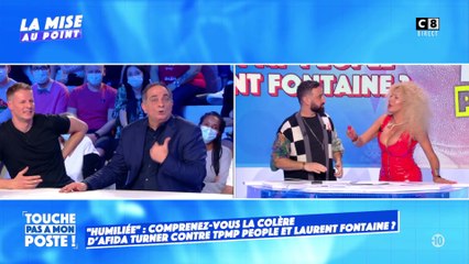 Afida Turner règle ses comptes avec Laurent Fontaine dans TPMP !