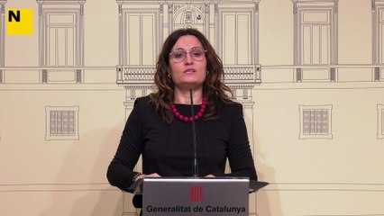 La consellera Vilagrà nega que Borràs proposés a Aragonès una resposta col·lectiva