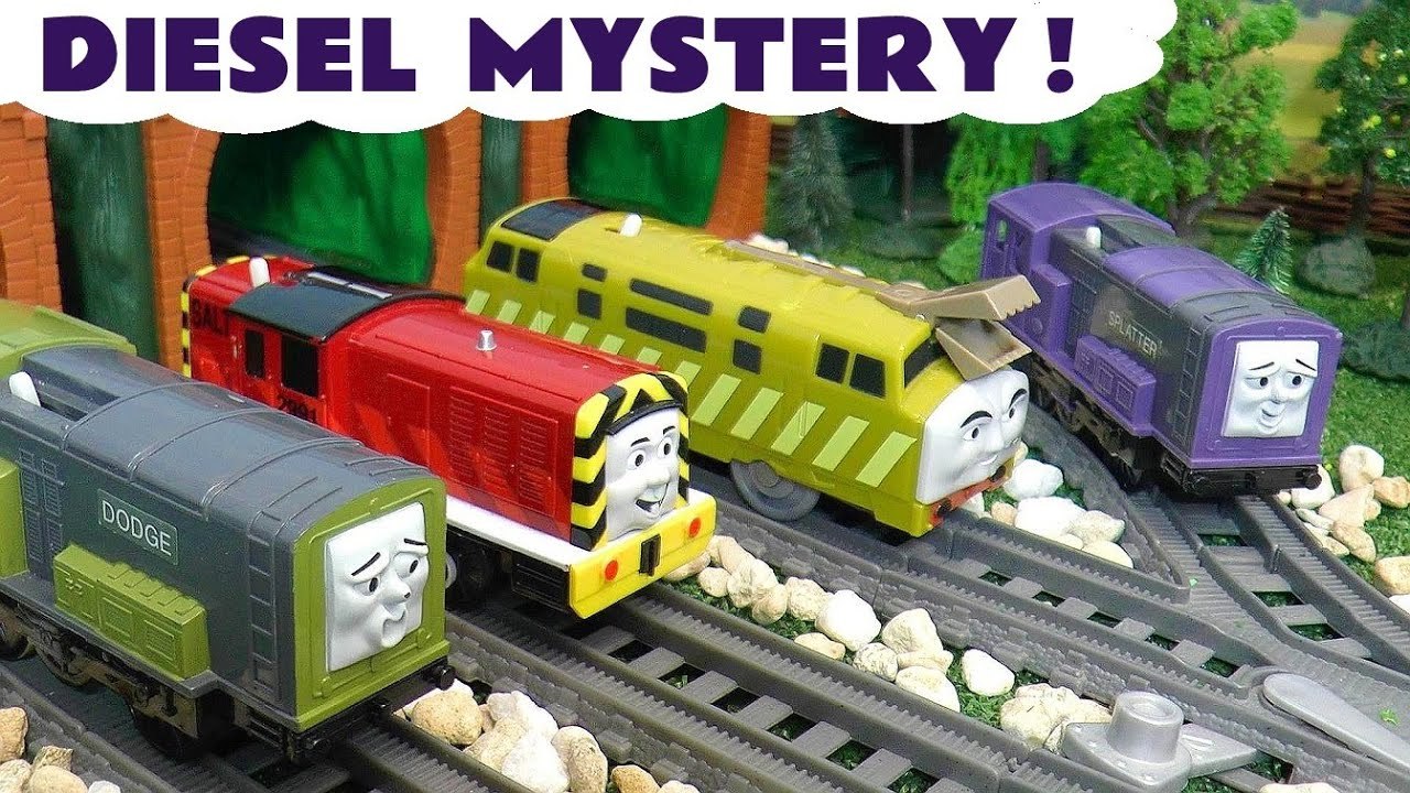Thomas and Friends Diesel Mystery Toy Trains Story with the Funlings Toys in this Stop Motion Animation Full Episode English Toy Story Video for Kids by Kid Friendly Family Channel Toy Trains 4U