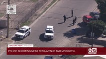 Officials on scene of police shooting near 30th Avenue and McDowell Road