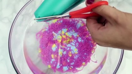 MAKING SLIME WITH PIPPING BAG ! Satisfying Slime Video