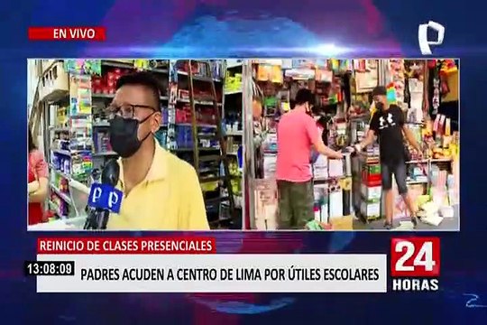 Clases presenciales: Se elevan los precios en útiles escolares