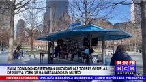 HCH visita el museo que se instaló donde antes estaban las Torres Gemelas