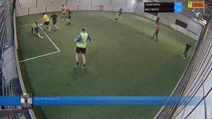 But de Samuel (4-4) - TEAM PATIO Vs BIG TESTO - 07/02/22 20:00 - LIGUE 1 - Poitiers Game Parc
