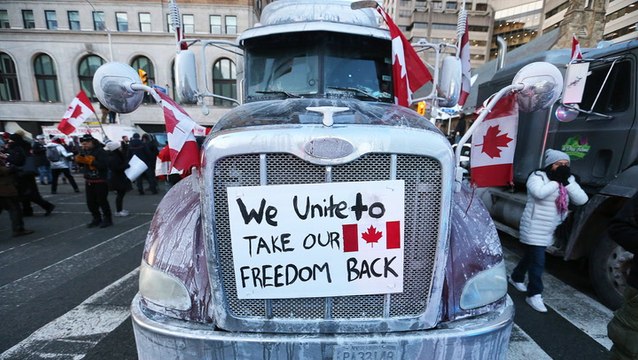 VIDEO: Thousands across Canada are protesting COVID-19 restrictions