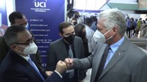 Presidente cubano resalta la respuesta de los científicos del país ante la covid-19
