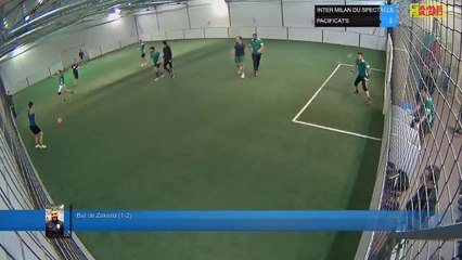 But de Zakaria (1-2) - INTER MILAN DU SPECTACLE Vs PACIFICAT'S - 07/02/22 19:00 - LIGUE 4