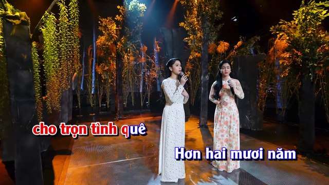 Karaoke Xin Anh Giữ Trọn Tình Quê - Phương Anh ft Phương Ý