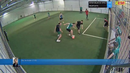 But de Ander (7-10) - INTER MILAN DU SPECTACLE Vs PACIFICAT'S - 07/02/22 19:00 - LIGUE 4