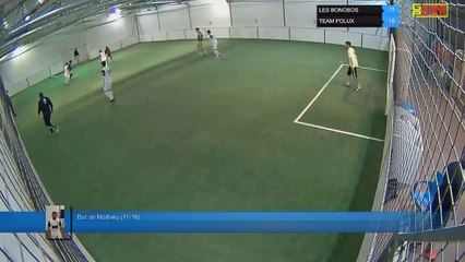 But de Mathieu (11-16) - LES BONOBOS Vs TEAM POLUX - 07/02/22 21:00 - LIGUE 1 - Poitiers Game Parc