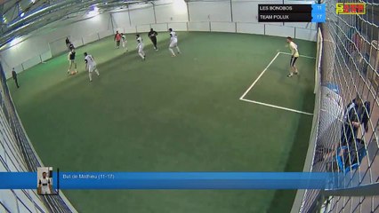 But de Mathieu (11-17) - LES BONOBOS Vs TEAM POLUX - 07/02/22 21:00 - LIGUE 1 - Poitiers Game Parc